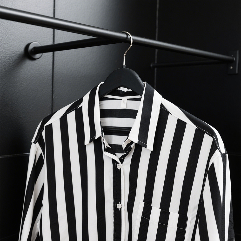 long sleeve stripe shirt