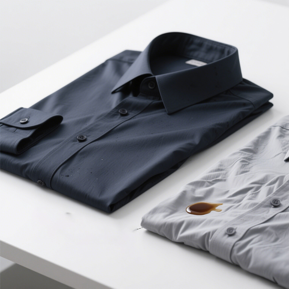 navy dress shirt