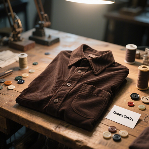 The Ultimate Guide to Men’s Corduroy Shirts: Timeless Fabric, Unmatched Customization, & The Power of Samples