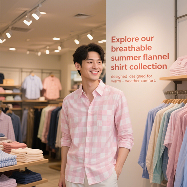 WHY A SUMMER FLANNEL SHIRT BELONGS IN EVERY MAN’S WARM-WEATHER WARDROBE