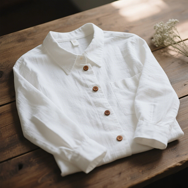 100% linen shirt