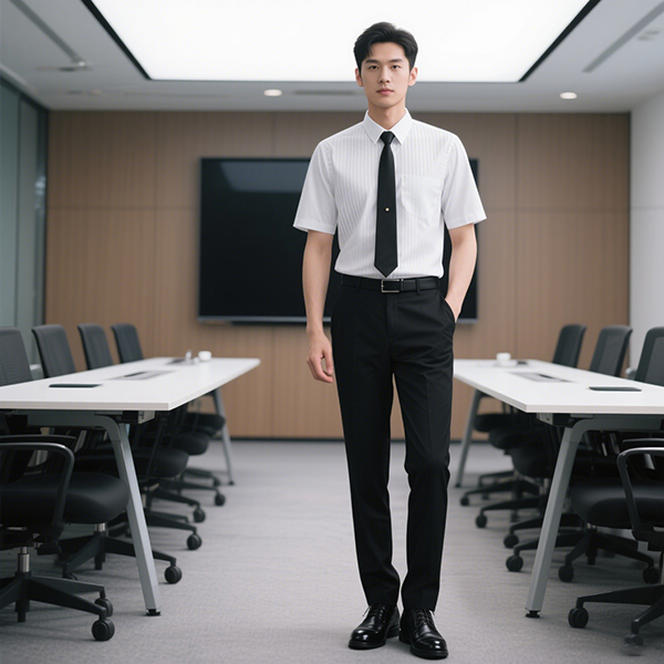 short sleeve business dress shirt