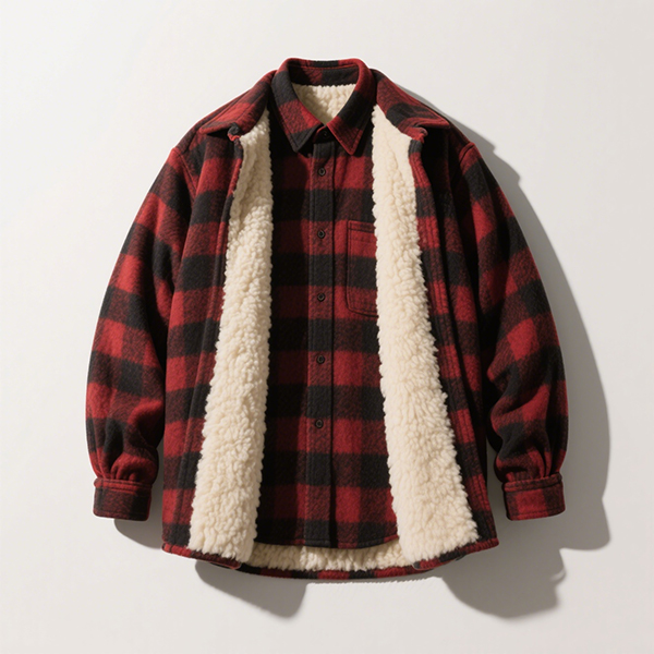 red flannel shirt