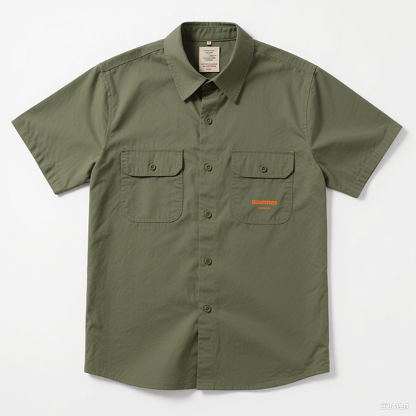 green work shirt