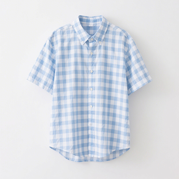 short sleeve check shirt