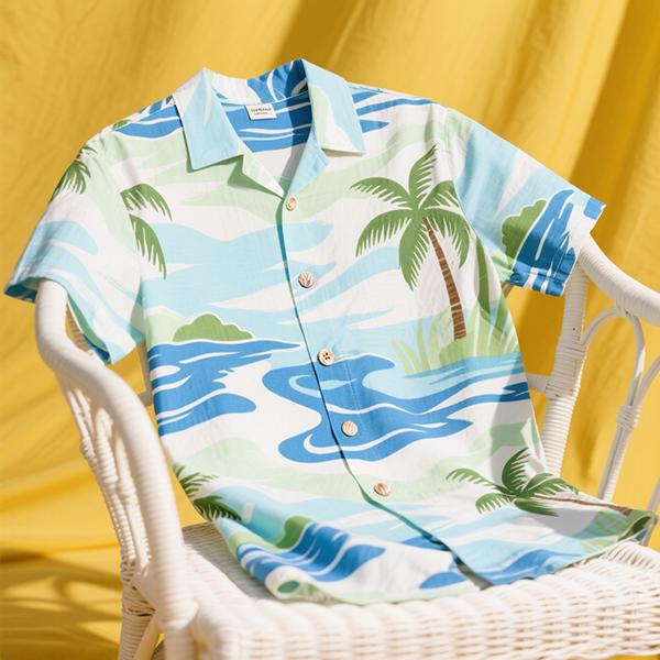 rayon hawaiian shirt