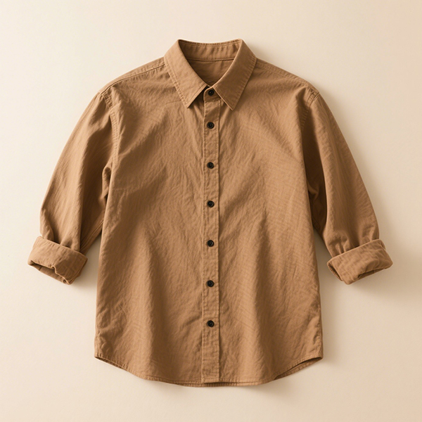 brown oxford shirt