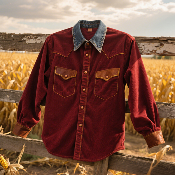 western corduroy shirt