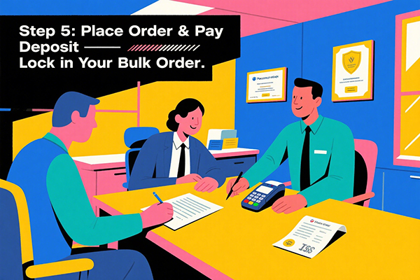 Place Order & Pay Deposit