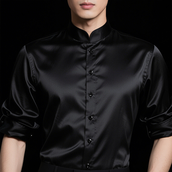 silk dress shirt