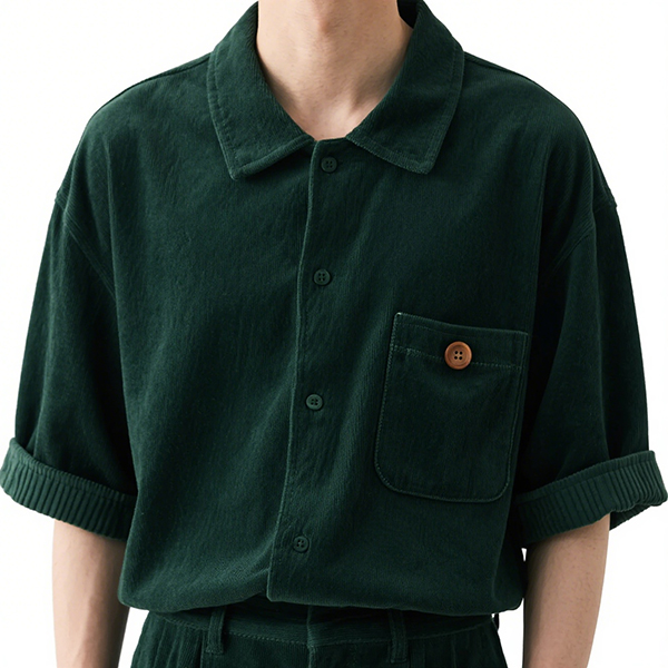 autunm corduroy shirt