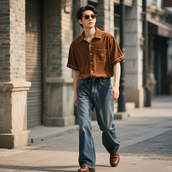 Why the Short Sleeve Corduroy Shirt Is the Ultimate Smart-Casual Upgrade for 2025