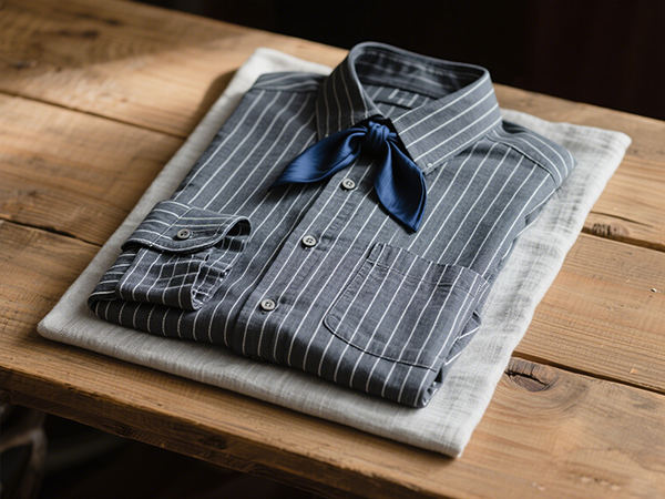stripe linen shirt