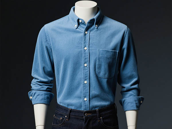 mens casual corduroy shirt