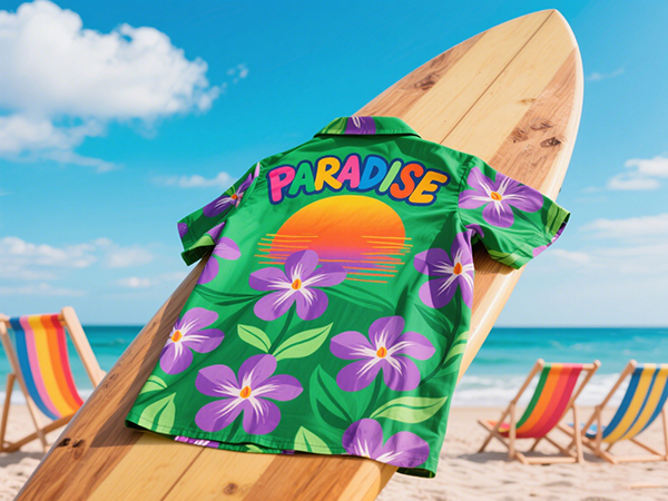 all over print hawaiian shirt