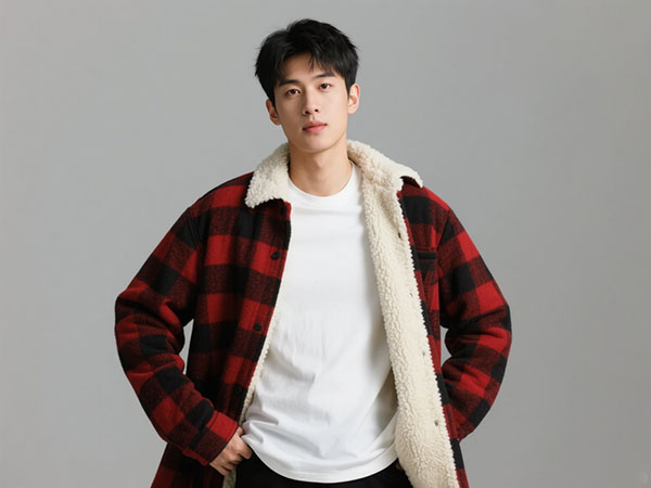 winter flannel shirt