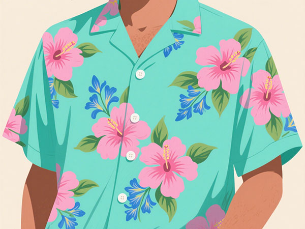 Floral Hawaiian Shirt