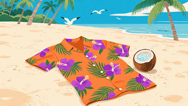 beach hawaiian shirt
