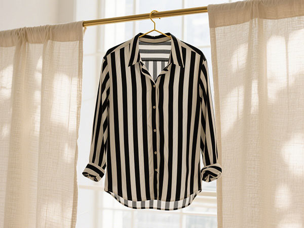 lightweight striped shirt