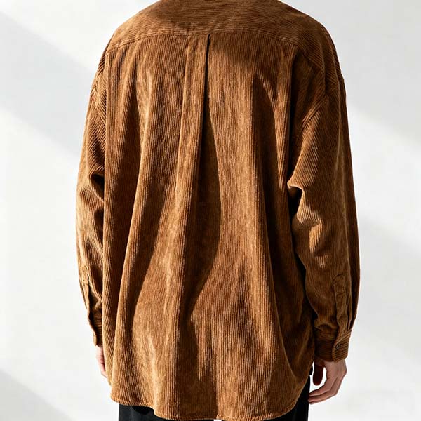 custom corduroy oversized shirt