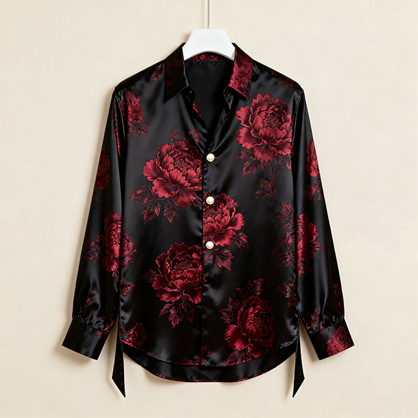 custom jacquard shirt