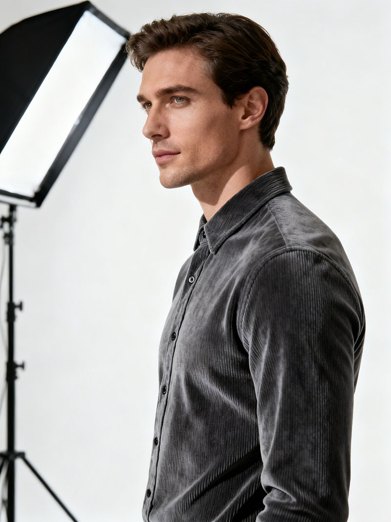 custom corduroy shirt
