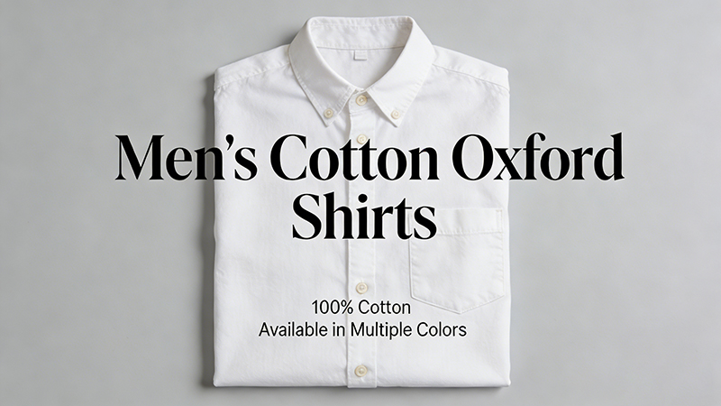 How to Choose High-Quality Mens Cotton Oxford Shirts for Wholesale and Private Label Brands