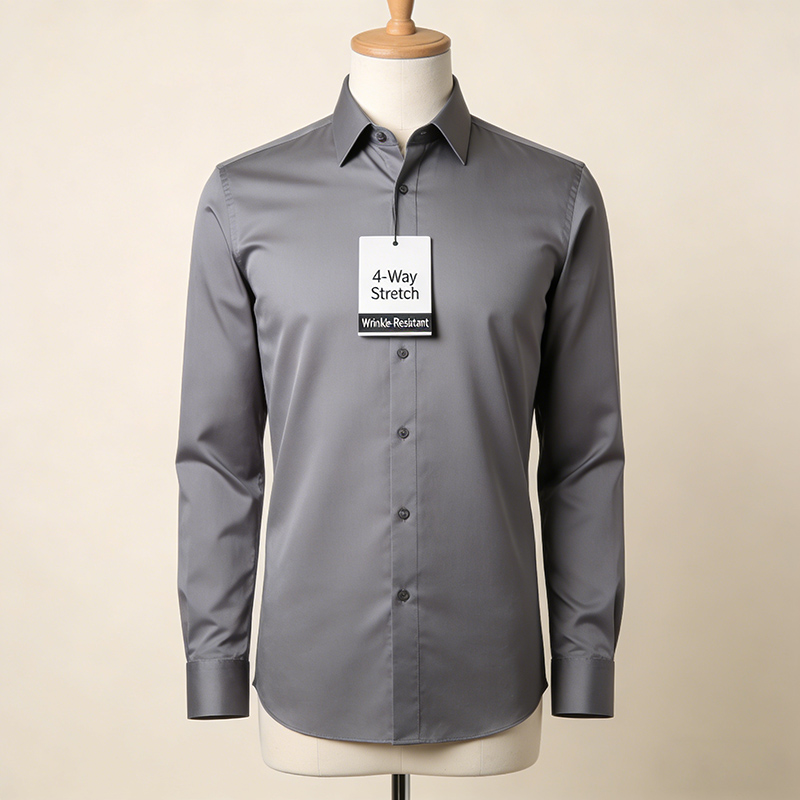 4 WAY STRETCH DRESS SHIRT: THE FUTURE OF COMFORT AND PROFESSIONAL STYLE